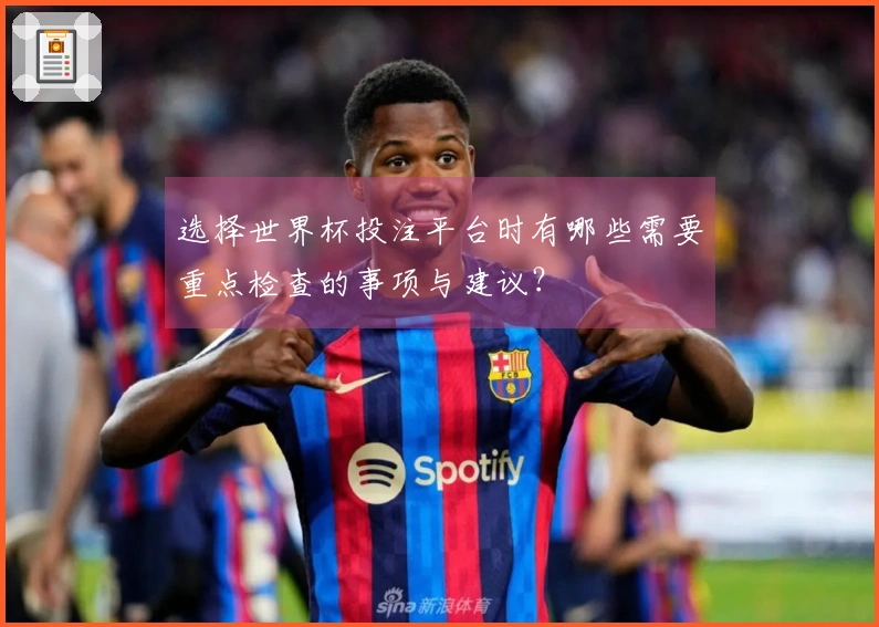 选择世界杯投注平台时有哪些需要重点检查的事项与建议？